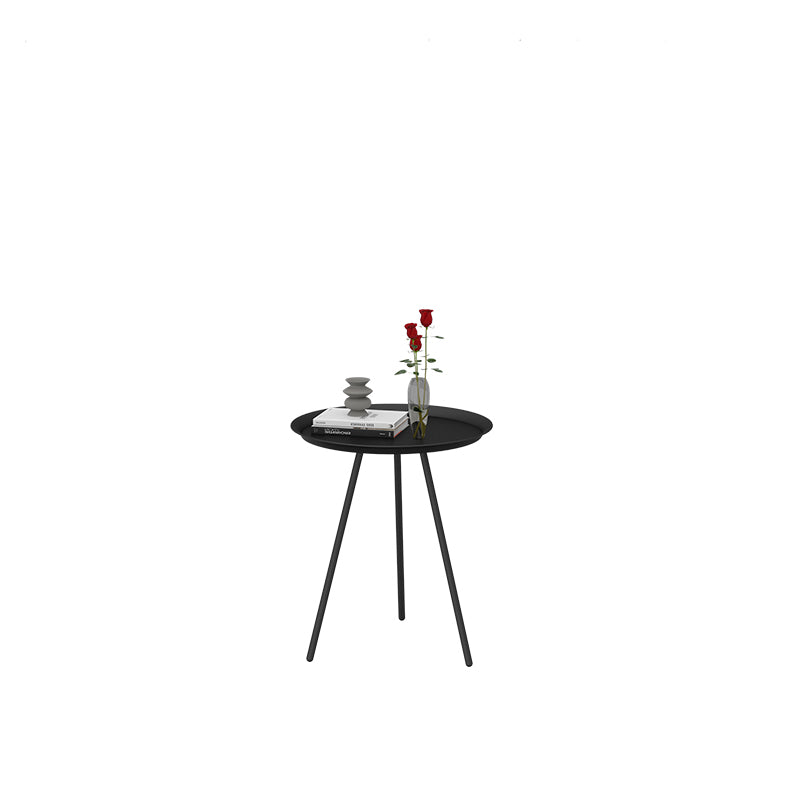 Round End Table Modern Minimalist Side End Table for Living Room