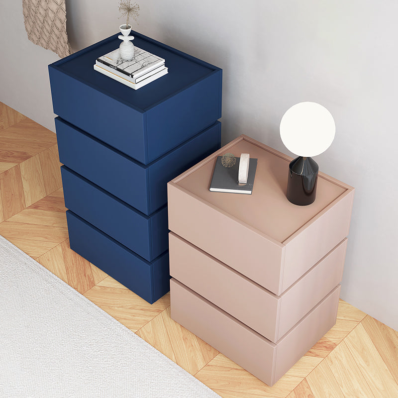 Contemporary 21" Rectangle Accent Chest, Wooden Chest with Drawers