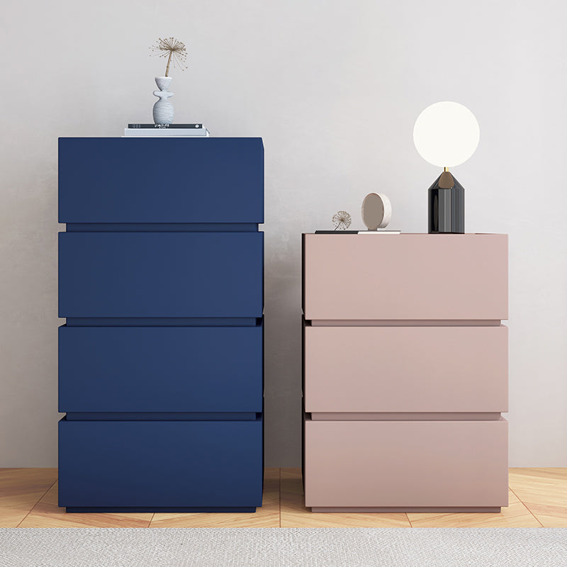 Contemporary 21" Rectangle Accent Chest, Wooden Chest with Drawers