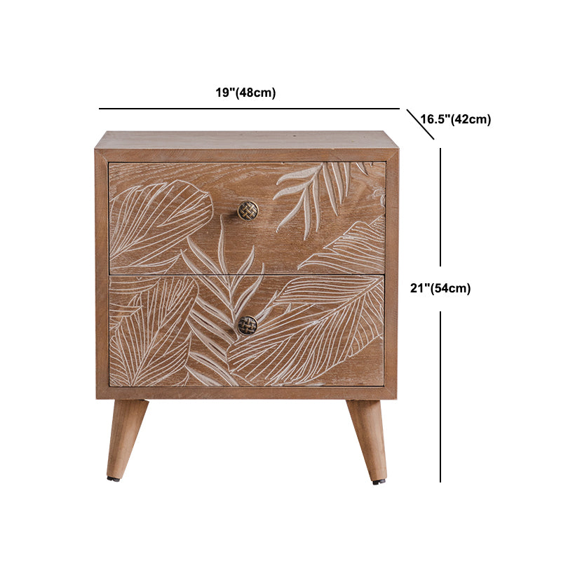 Brown Chest with Drawers , Distressed Wood Rectangle Cabinet