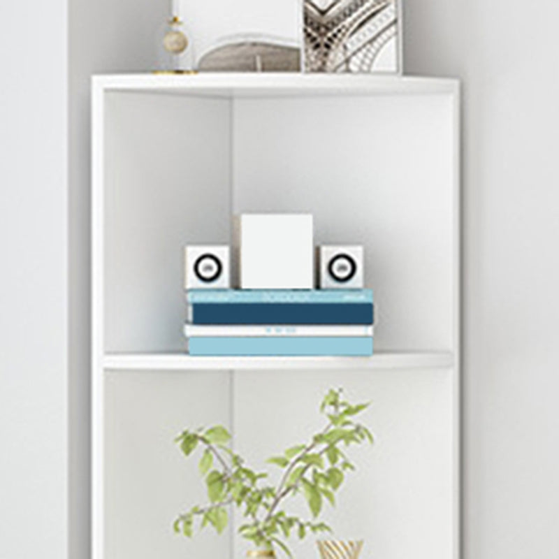 Wood 11.81" Wide Accent Chest with Shelves Contemporary Chest