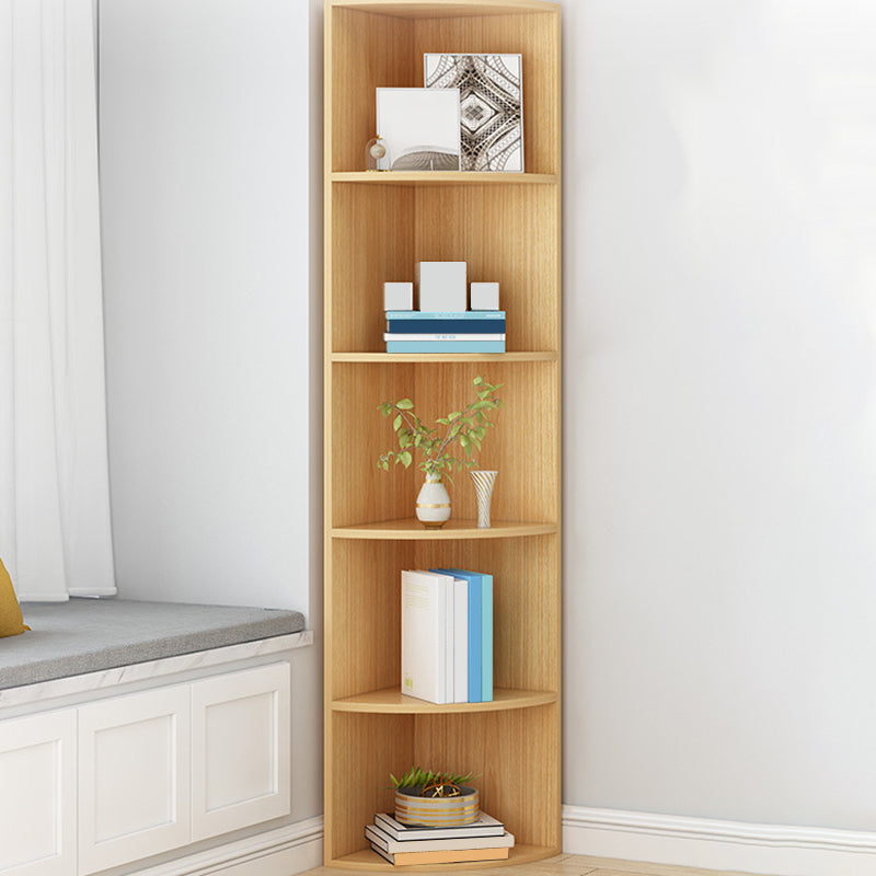 Wood 11.81" Wide Accent Chest with Shelves Contemporary Chest