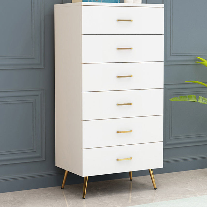 15.75" Wide Wood Accent Chest with Soft Close Drawers Scratch Resistant Chest