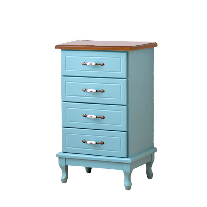 15.74" Wide Accent Chest with Drawers Solid Wood Chest with Cabriole Legs
