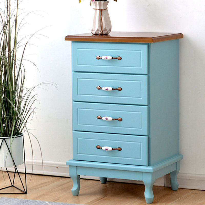 15.74" Wide Accent Chest with Drawers Solid Wood Chest with Cabriole Legs