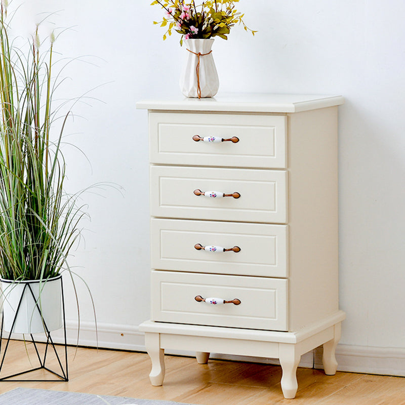 15.74" Wide Accent Chest with Drawers Solid Wood Chest with Cabriole Legs
