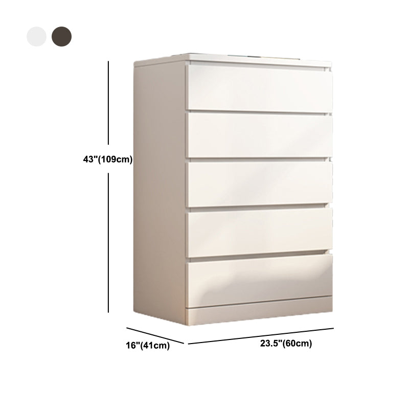 16.14" Wide Modern Wood Accent Chest Rectangle Chest with Drawers
