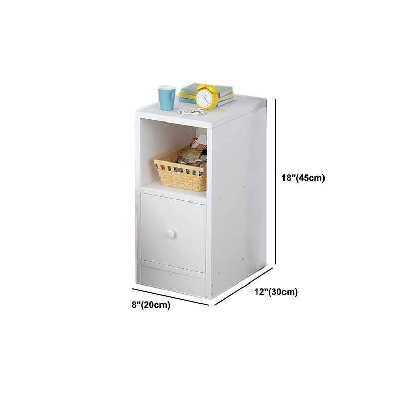 Contemporary Wooden Storage Chest Dresser Vertical Storage Chest