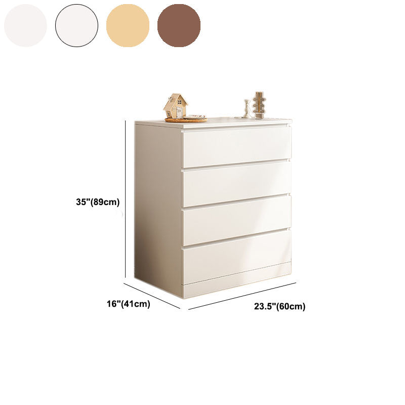 Contemporary Wood Storage Chest Dresser Bedroom Vertical Dresser