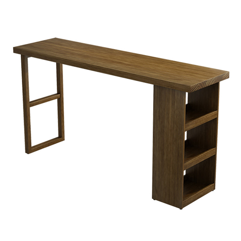 Modern Rectangle Set 1/2/3 Pcs Solid Wood Bar Table and Stools