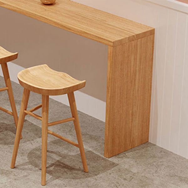 Glam Bar Table Set 1/5/9 Pieces Rectangle Wood Counter Table for Kitchen