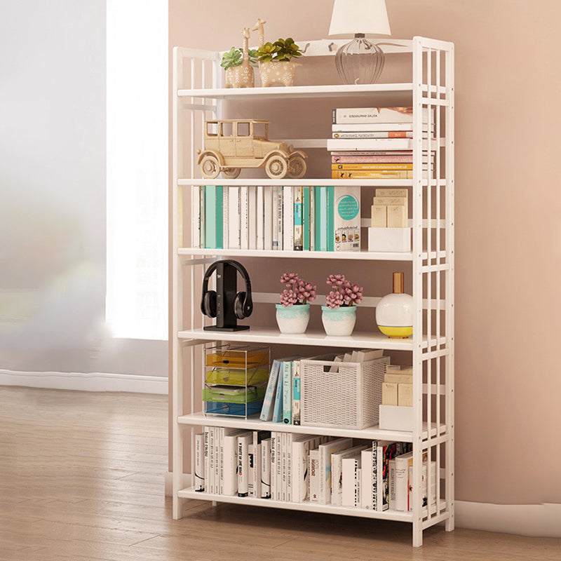 Wooden Shelf Bookcase Contemporary Book Shelf for Studying Room