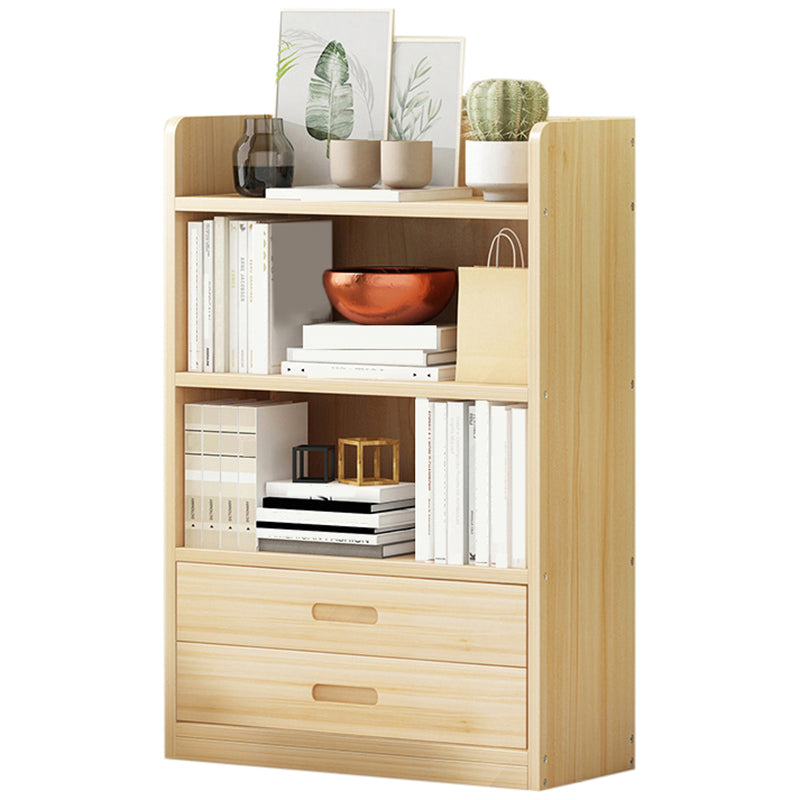 Wooden Shelf Bookcase Contemporary Book Shelf for Studying Room