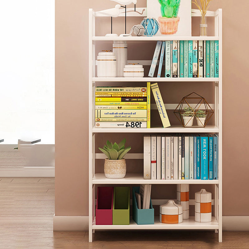 Wooden Shelf Bookcase Contemporary Book Shelf for Studying Room