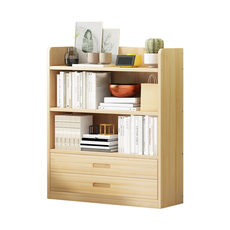 Wooden Shelf Bookcase Contemporary Book Shelf for Studying Room