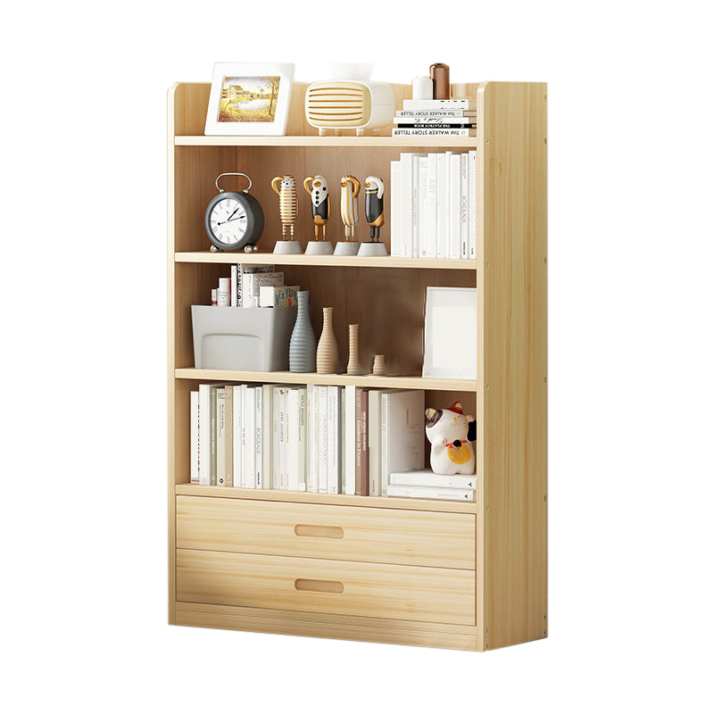 Wooden Shelf Bookcase Contemporary Book Shelf for Studying Room
