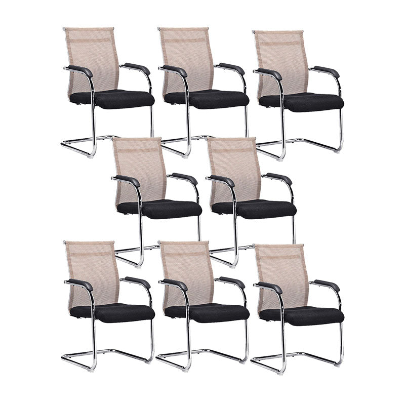 Lumbar Support Conference Chair Modern Metal Conference Chair