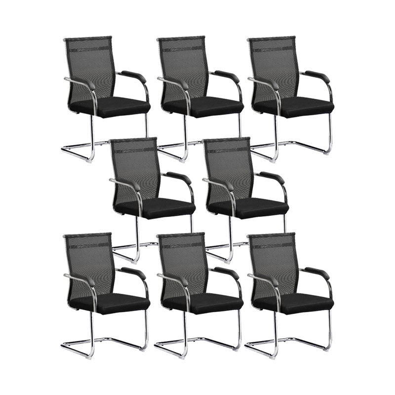 Lumbar Support Conference Chair Modern Metal Conference Chair