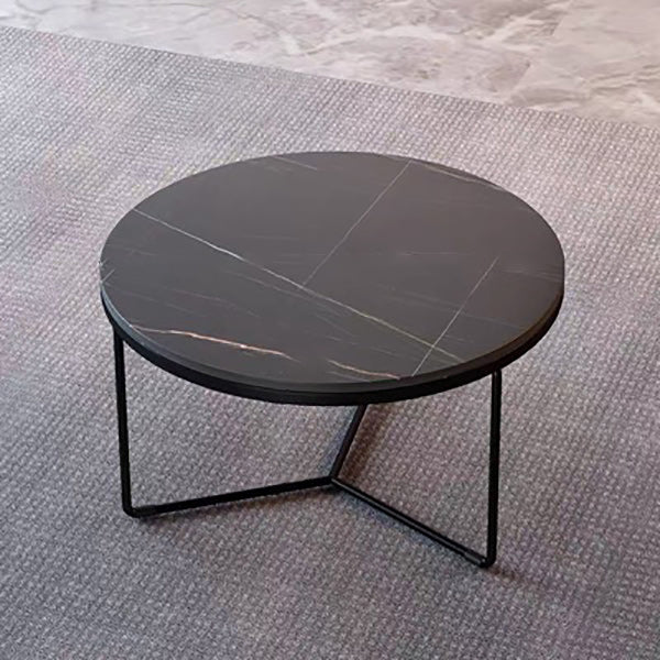 Frame 1 Coffee Table Slate Round Coffee Table for Living Room