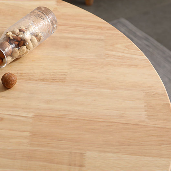 Wood Top Dining Table Restaurant Living Room Contemporary Table