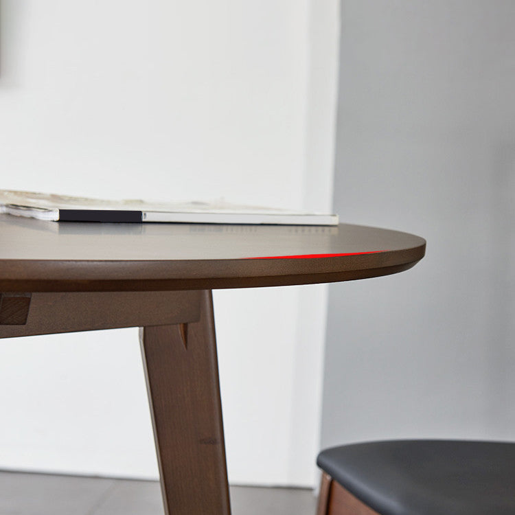 Wood Top Dining Table Restaurant Living Room Contemporary Table