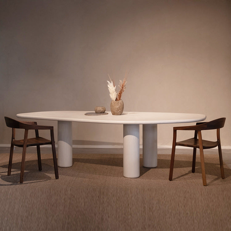 Modern Style White Wood Table Specialty Dining Table for Kitchen