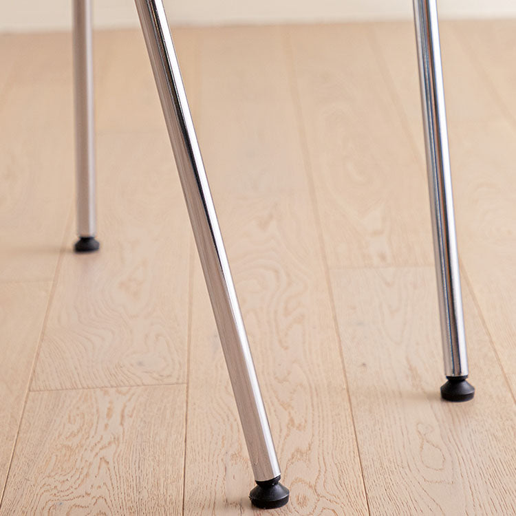 Contemporary Dining Chair Arm Chairs with Metal Legs for Kitchen