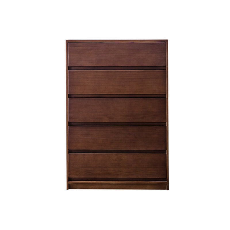 Rectangle Pine Accent Chest with Drawers Modern Chest 27.56" L