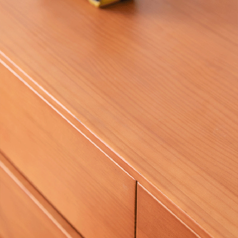 Rectangle Pine Accent Chest with Drawers Modern Chest 27.56" L