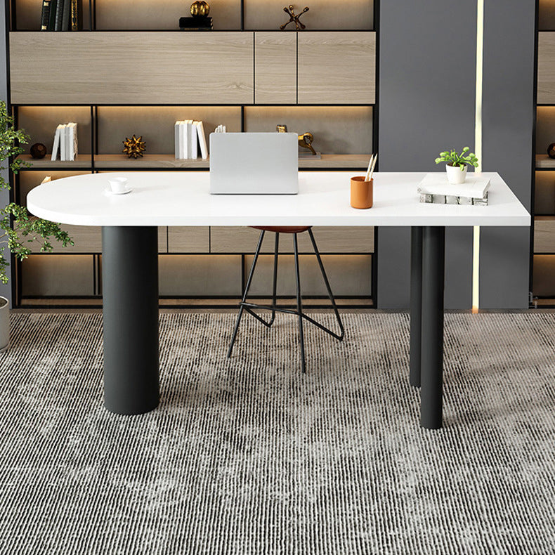 Specialty Solid Wood Bar Table with 3 Legs Contemporary Pub Table for Home