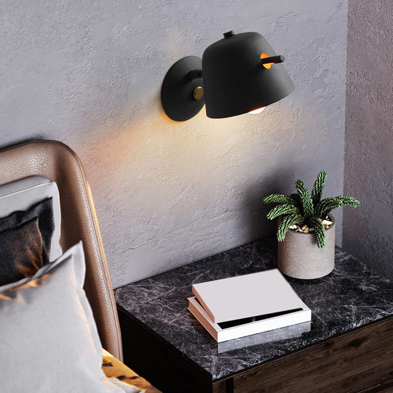 Modern Unique Shape Wall Sconce Lights Metal 1 Light Wall Light for Living Room