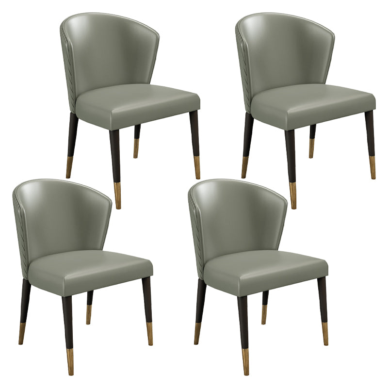 Modern Style Rectangle Sintered Stone Table Set 1/4/5/7 Pieces Dining Set