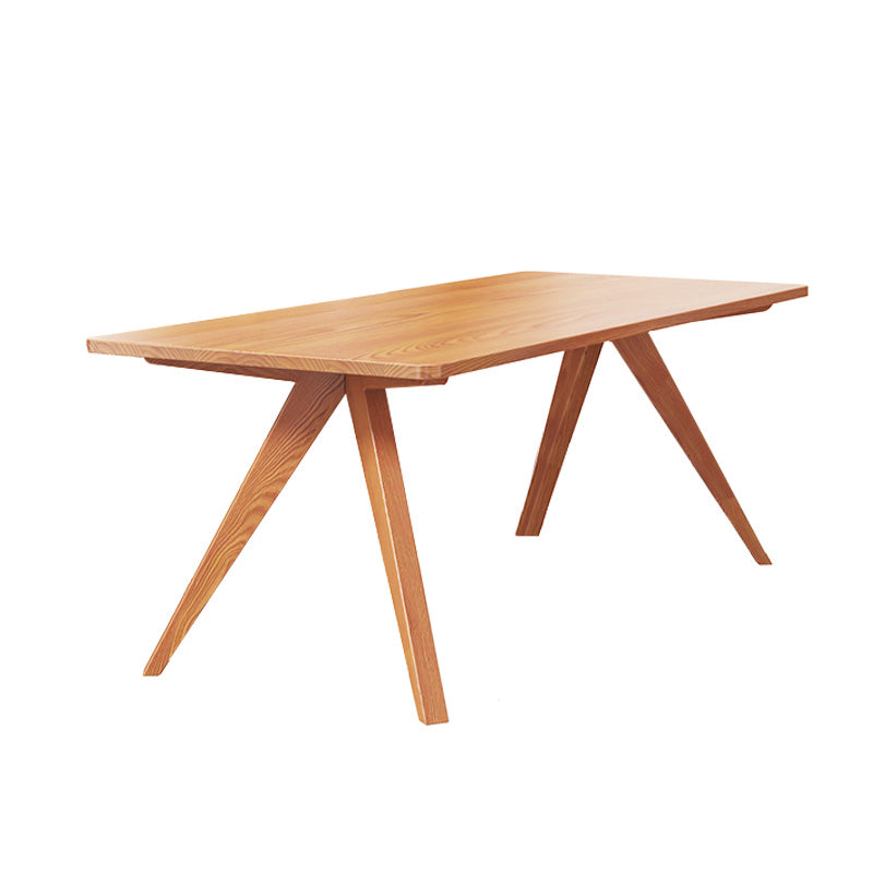 Rectangle Dining Set 1/2/5 Pcs Solid Wood Dining Table and Chairs