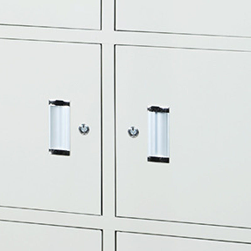 Modern Style Metal Wardrobe White Colour Freestanding Wardrobe Closet