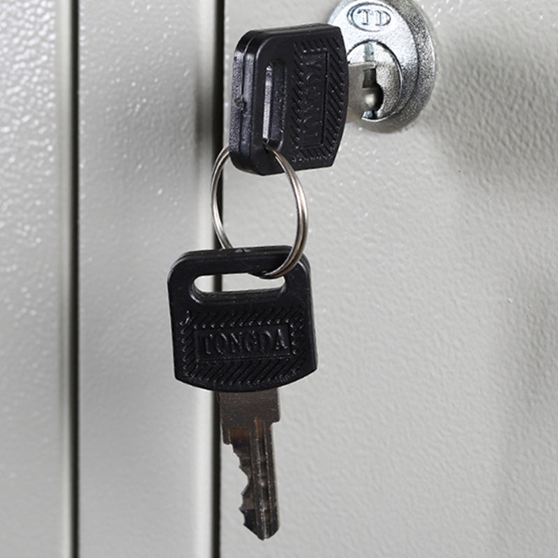 Contemporary Wardrobe Metal White Colour Wardrobe Closet for Bedroom