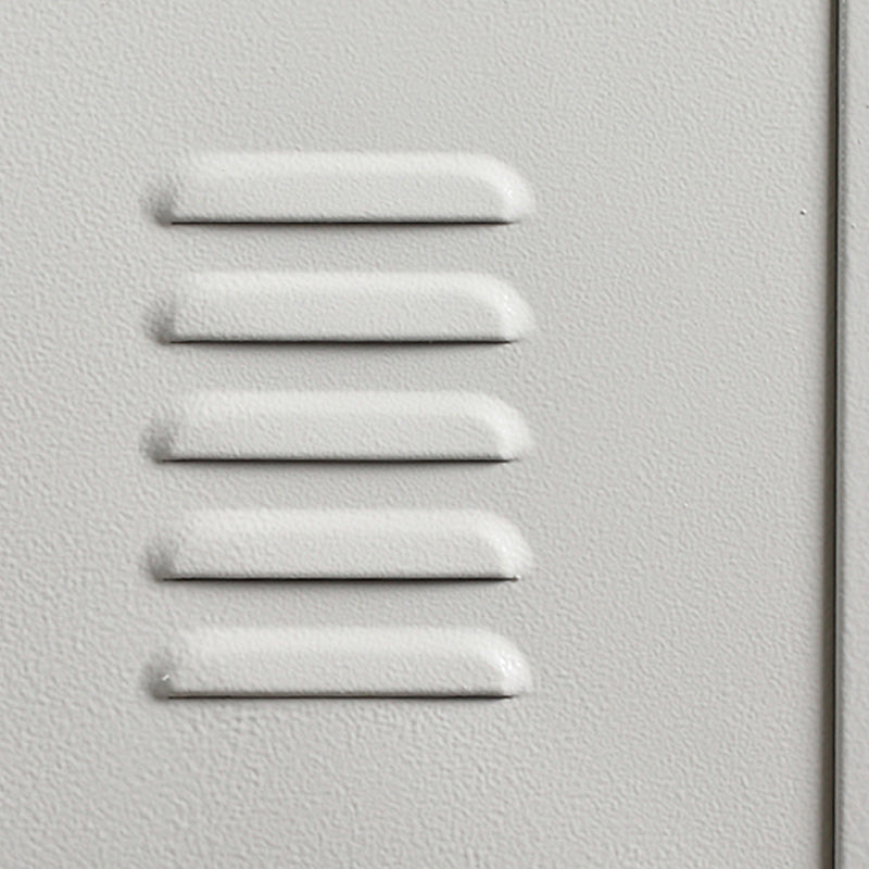 Contemporary Wardrobe Metal White Colour Wardrobe Closet for Bedroom