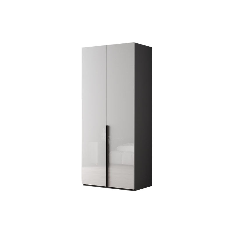 Contemporary Style Wood Wardrobe White Colour Soft Close Door Wardrobe Closet for Home