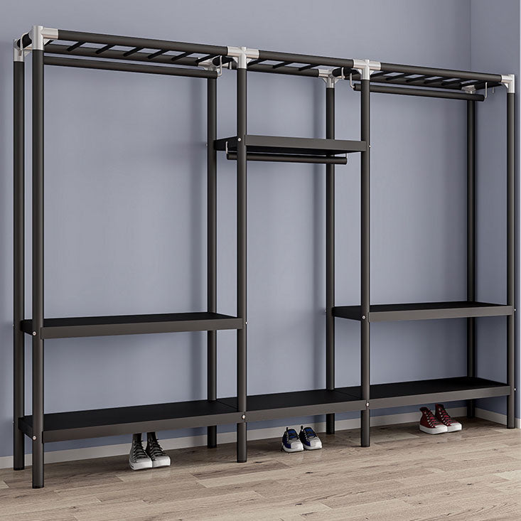 Contemporary Style Wardrobe 1 Door Steel Wardrobe Closet for Home