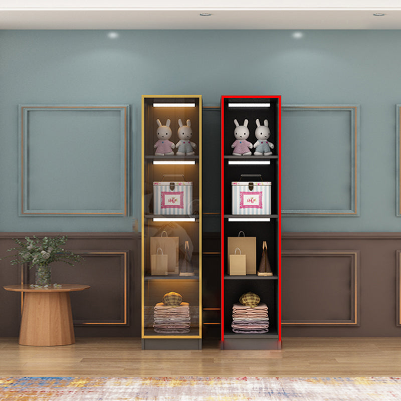 Modern Style Wooden Wardrobe Cloth Rod Included Wardrobe Closet for Bedroom