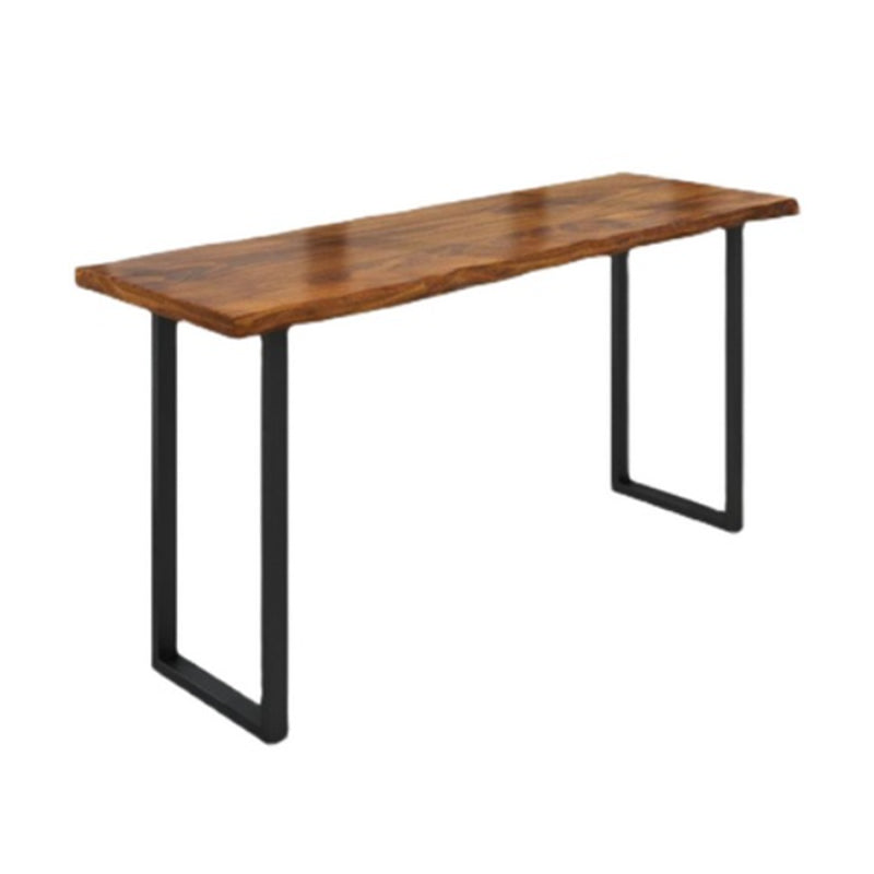 Industrial Rectangle Bar Table Set 1/4 Pieces Counter Table for Indoor