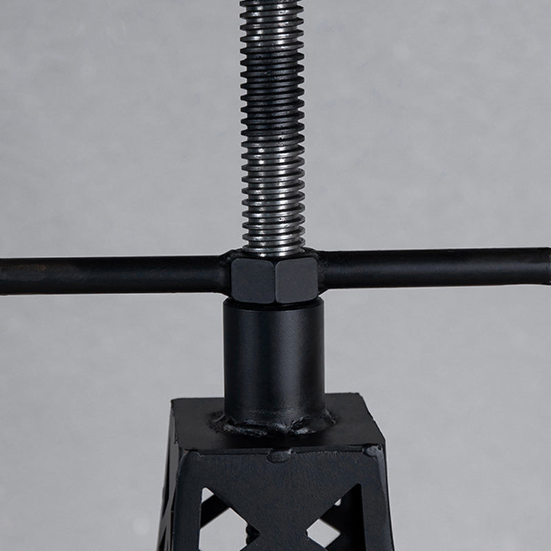 Industrial 1/2/3 Pieces Round Bar Table Set Solid Wood Bar Table Set for Dining Room