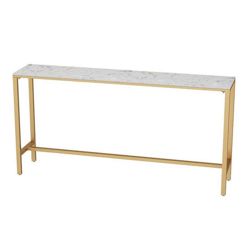 Glam Bar Set 1/2/4/7 Pcs Marble Bar Table with Upholstered Stools