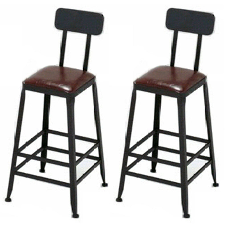 Industrial 1/2/9 Pieces Bar Table Set Rectangle Pine Wood Counter Table with High Stools