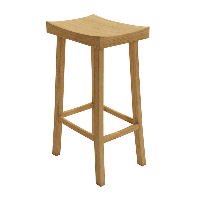 Glam 1/5 Pieces Bar Table Set Rectangle Wood Counter Table for Kitchen