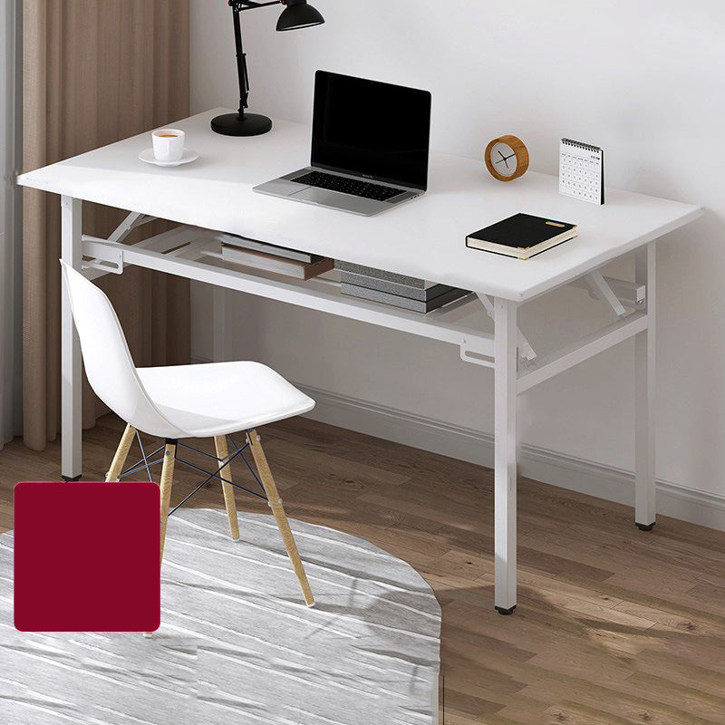 29.5" H Rectangular Writing Desk Contemporary Wood Office Desk
