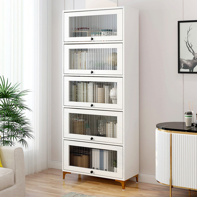 Scandinavian 11.8" Wide Standard Bookcase Manufactured Wood Bookshelf