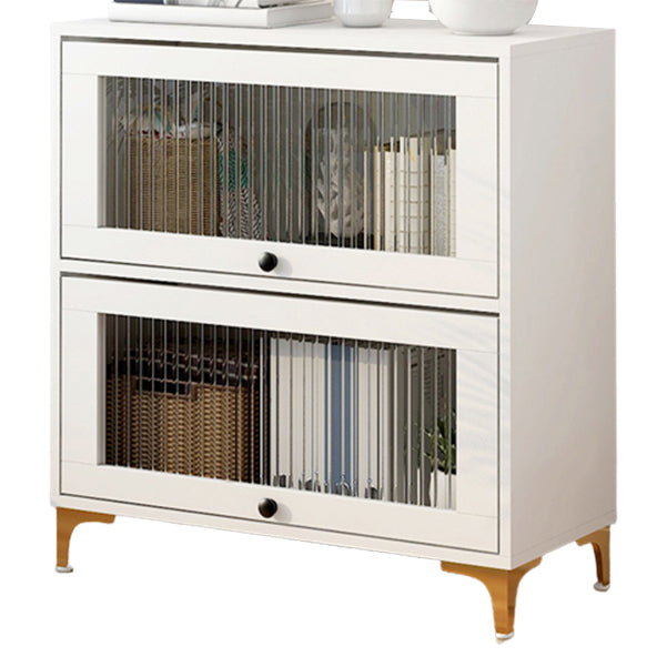 Scandinavian 11.8" Wide Standard Bookcase Manufactured Wood Bookshelf