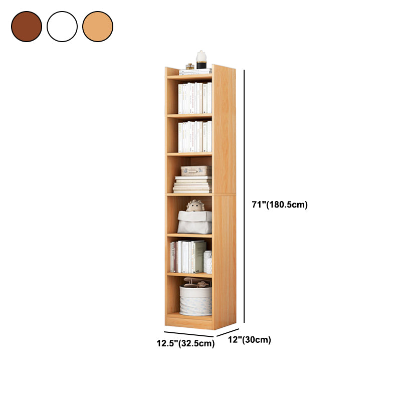 Contemporary Manufactured Wood Bookshelf Standard Home Bookcase