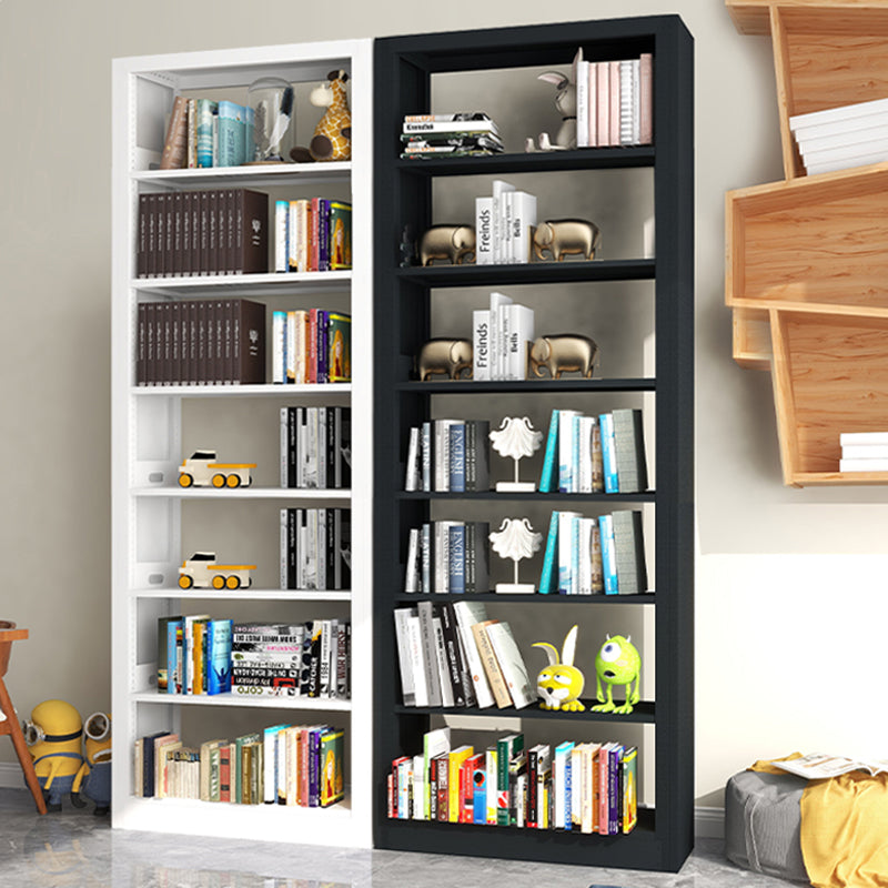 Rectangle Etagere Bookcase Modern Metal Open Bookcase with Shelves