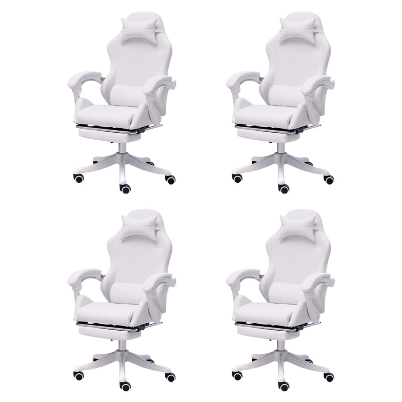 Modern Computer Chair Adjustable Arms Chair Mesh Task Chair with Wheels